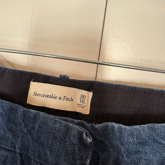 Abercrombie & Fitch Wide Leg Trouser Jeans Size 10/30 - Picture 7 of 8